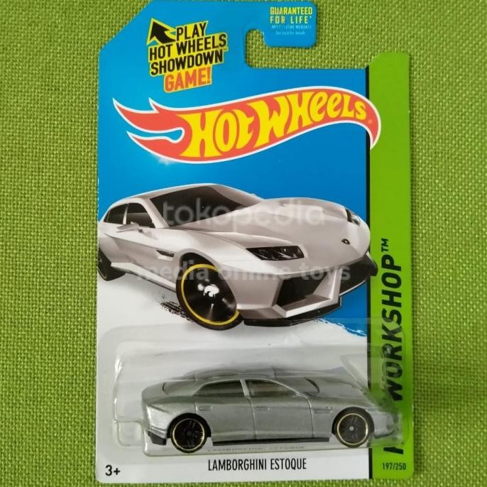 hot wheels lamborghini estoque silver