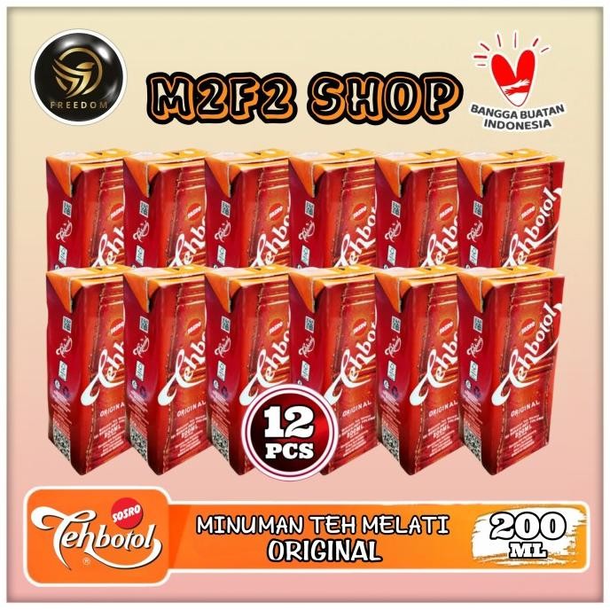 

NEW PRODUK TEH BOTOL SOSRO KOTAK ORIGINAL - 200 ML (HARGA 12 PCS) !!!!!