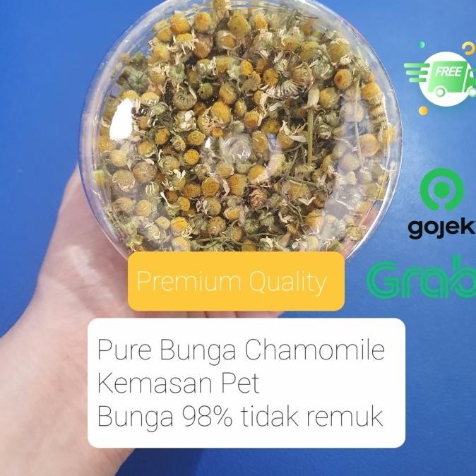 

TERBARU PURE CHAMOMILE 98% BUNGA | SERBUK SARI BUNGA DI SARING !!!!!