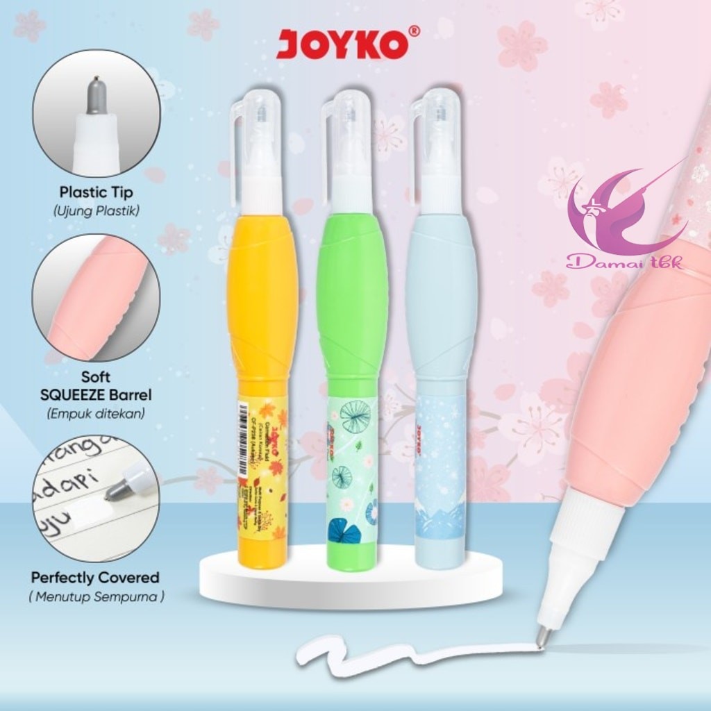 

Correction Fluid Cairan Koreksi Penghapus Cair Joyko CF-P238