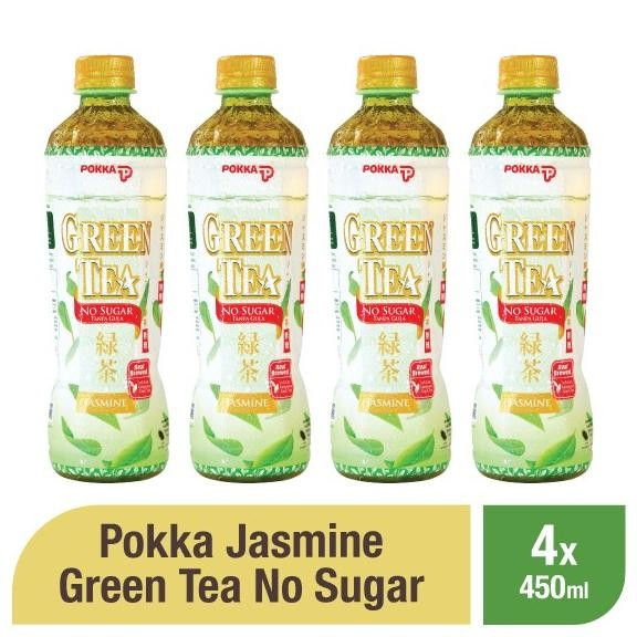 

TERBARU POKKA JASMINE GREEN TEA NO SUGAR - 450 ML (4 PCS) !!!!!