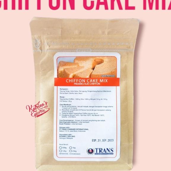 

Trans Chiffon Cake X 500 Gram Tepung Prex Kue Vanila