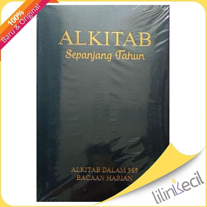 

Terlaris Buku Alkitab Sepanjang Tahun Alkitab Dalam 365 Bacaan Harian Ready Stok
