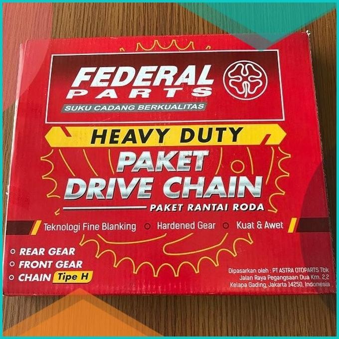 Paket Rantai Gir Set Motor CB150R / Megapro New 140BZ4 perkakas