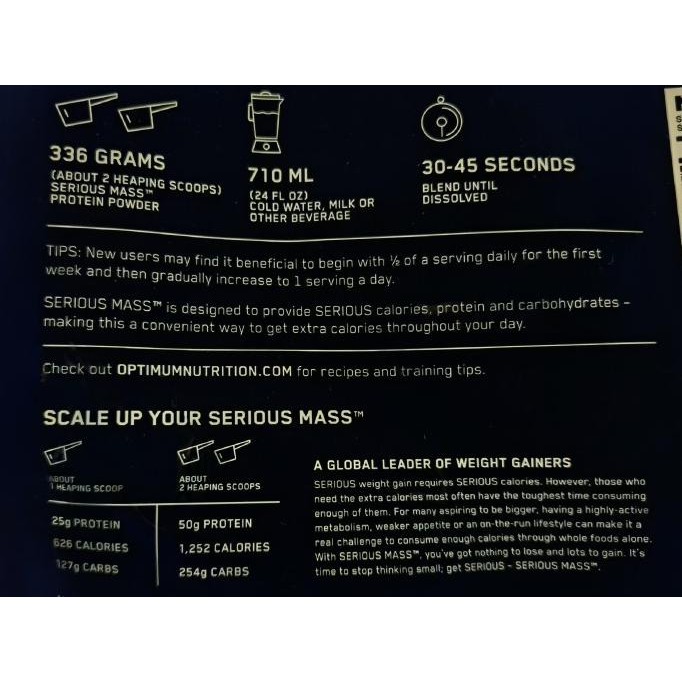 Serious Mass On 12 Lbs ( Seriousmass 12Lbs)