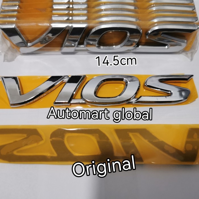 AutoGear Logo emblem belakang vios limo original