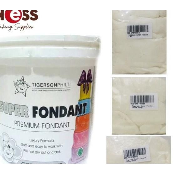 

Tigerson Fondant White 500Gr Repa