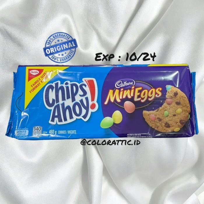 

Chips Ahoy! Cadbury Mini Eggs Cookies, Family Size - From Canada Kualitas Terbaik