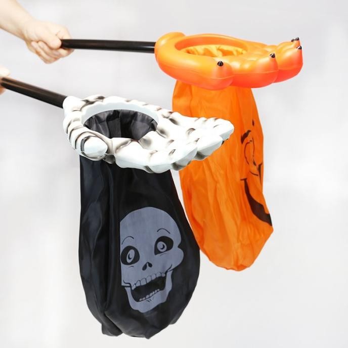 

Candy Bag Tangan Tengkorak Kantong Permen Goodie Bag Lucu Halloween