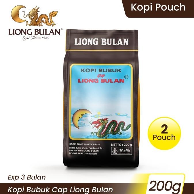 

Kopi LIONG BULAN 200 GR (Isi 2 Pcs) Tanpa Gula