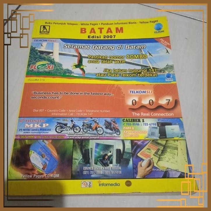 [TBHN] buku telepon batam edisi 2007