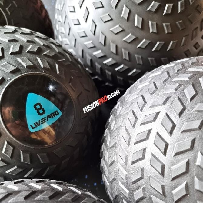 Slam Ball 10Kg Bola Gym Medicine Ball Fitness Heavy Duty Livepro