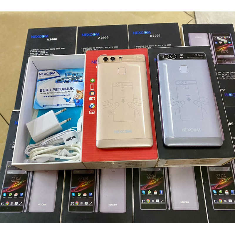 PROMO) hp Android murah HP NEXCOM A2000 1/4GB jaringan 3G Hp andorid murah layar 5 inch baru fullset