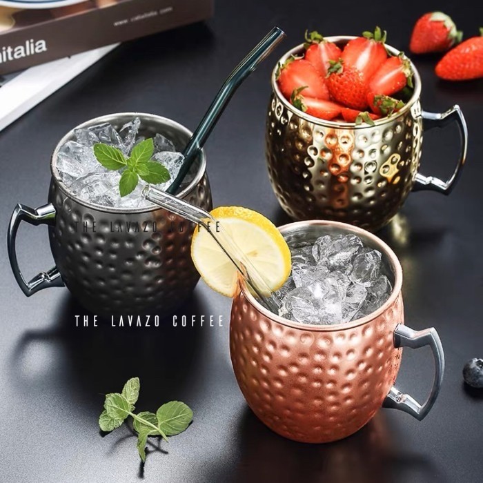 Moscow Mule Copper Mug Beer Mug Ice Coffee Cup Gelas Cocktail