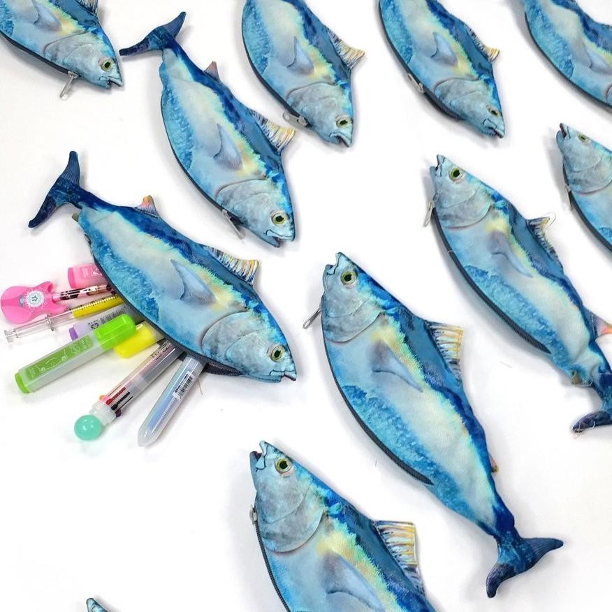 

TERMURAH Tempat Pensil Ikan Tuna untuk mancing mania dan hobby mancing na-72