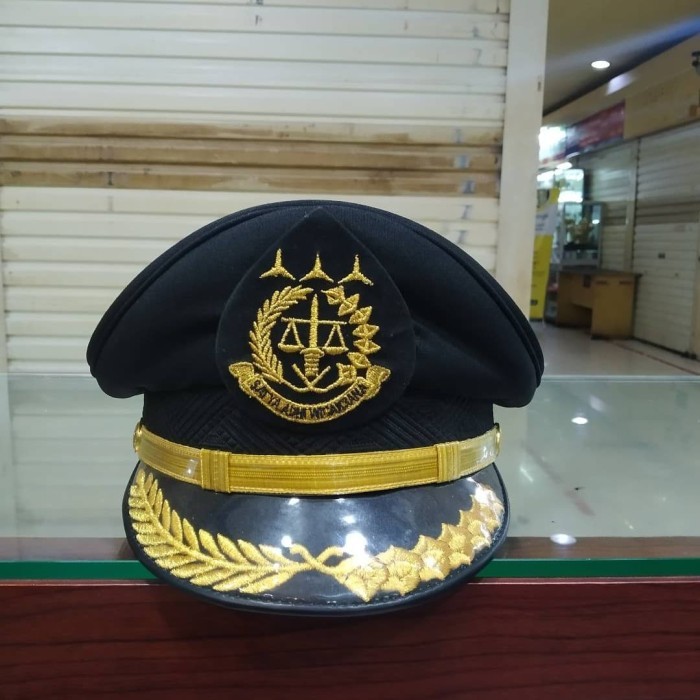 Topi Pet Pdu Jaksa Golongan 3D 4A 4B Jaksa Premium Berkualitas