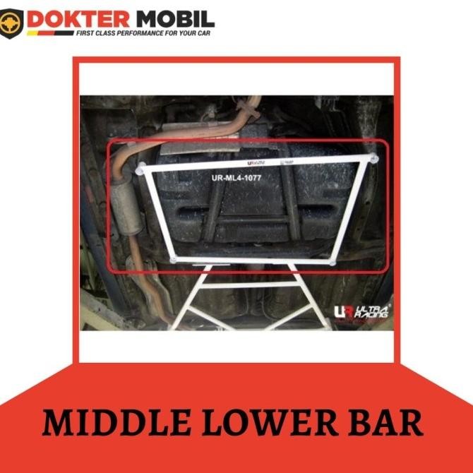 Aksesoris Stabiliser Strutbar Ultra Racing Middle Lower Jazz Gd Gd3