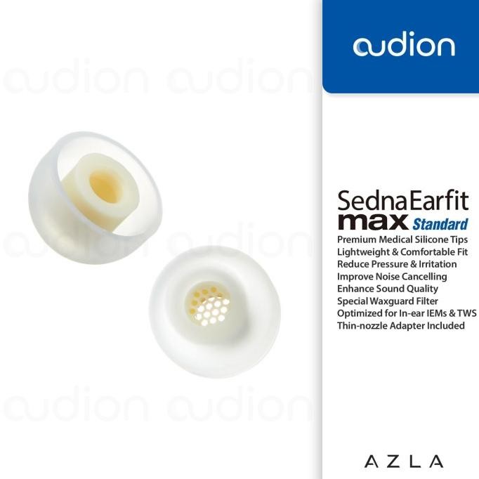 Azla Sednaearfit Max Standard | Medical Silicone Eartips For Iem & Tws