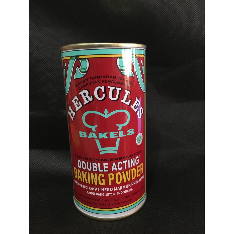

HERCULES Baking Powder Double Acting BPDA 450 Gram