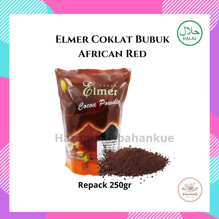 

Coklat Bubuk Elmer African Red 250gr