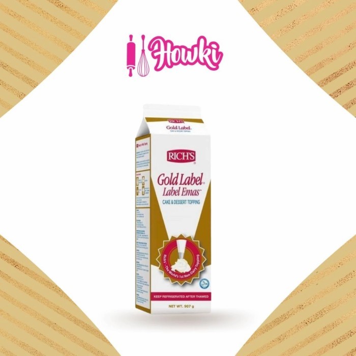 

Gold Label Whipping Cream 907gr