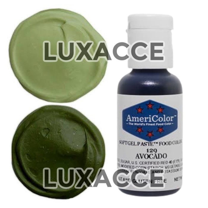 

AMERICOLOR SOFTGEL PASTE AVOCADO 0.75 OZ