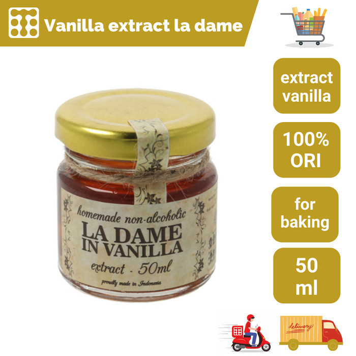 

VANILLA EXTRACT NON ALKOHOL LA DAME 50 ML