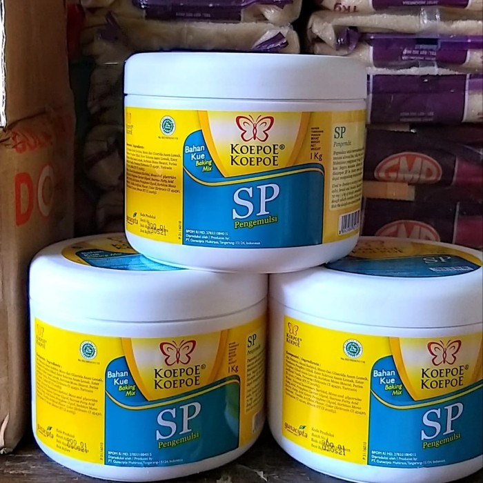 

SP cake emulsifier/pengembang dan pelembut kue 1kg