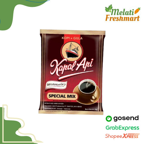 

Kopi Kapal Api Gula Sachet - Melati Freshmart