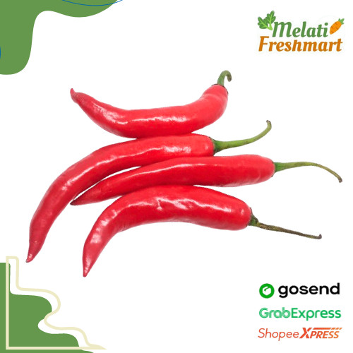 

Cabe / Cabai Merah Besar 250 gr / gram - Melati Freshmart