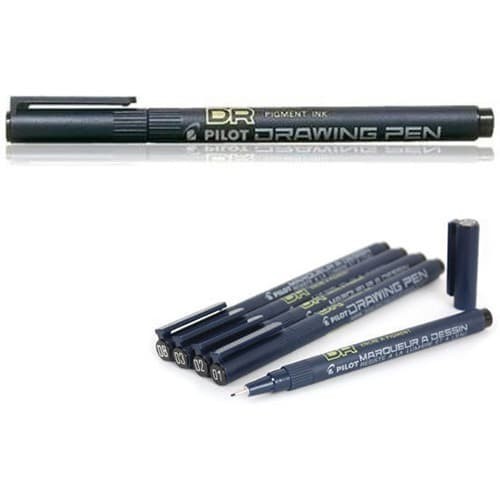 

Gramedia Cirebon - PILOT DRAW.PEN SW-DR 0.2 BLACK