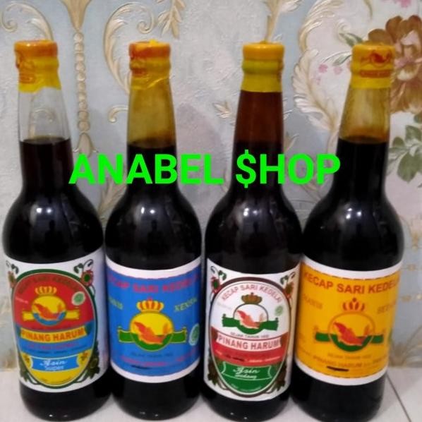 

Kecap Sari Kedelai Pinang Harum Asin Sedang Manis Kental Sedang