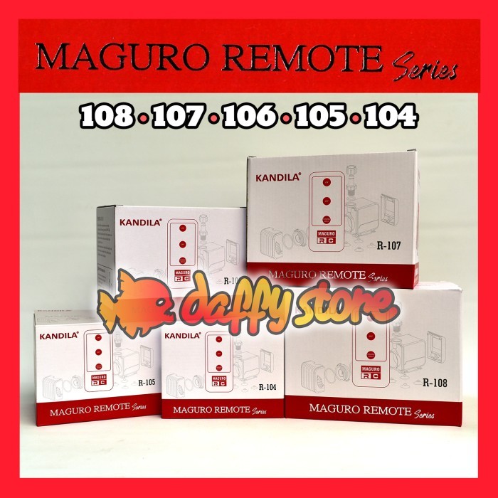 Pompa Kandila MAGURO REMOTE 105 3000 LPH akuarium kolam