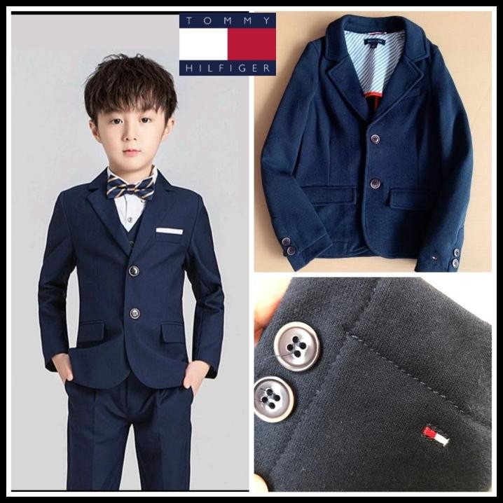 Jas Blazer/Coat/Jacket Anak Laki-Laki Merk Tommy