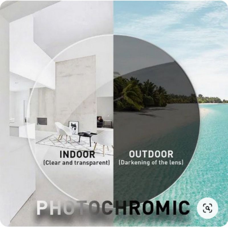 Lensa Photocromic Anti Radiasi