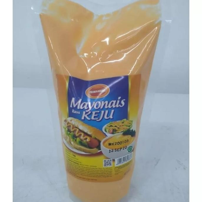 

Mayonais Keju Prima Agung 1 Kg Pouch Halal Cheese Mayonnaise Mayones