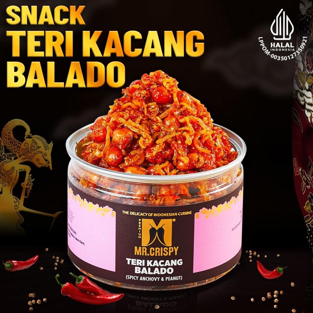 

Teri Kacang Balado/Teri Medan Mr.Crispy