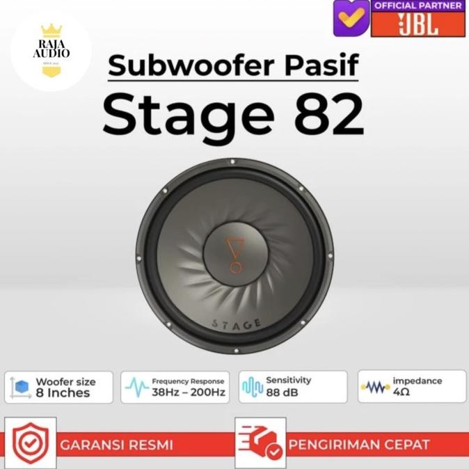 JBL STAGE 82 SUBWOOFER PASIF 8 INCH 2807T