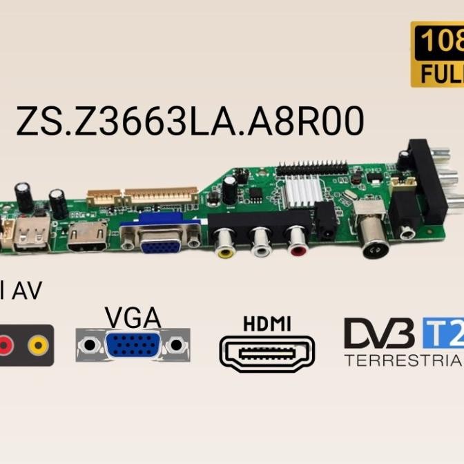 Mainboard Tv Universal Zs.Z3663.La Terbaru