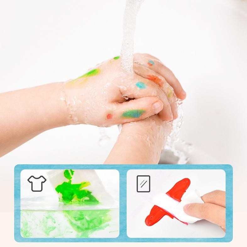 

Super Seller Mideer Washable Finger Paint Non Toxic Hand Painting Cat Tangan Anak Mideer Tw39