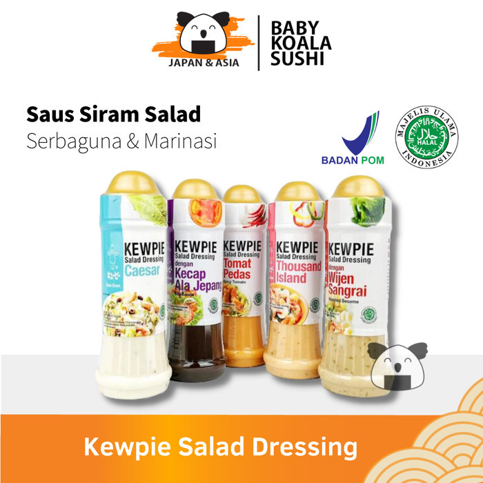 

Sale Kewpie Salad Dressing Saos Siram Topping Cocolan Saus Terbaik