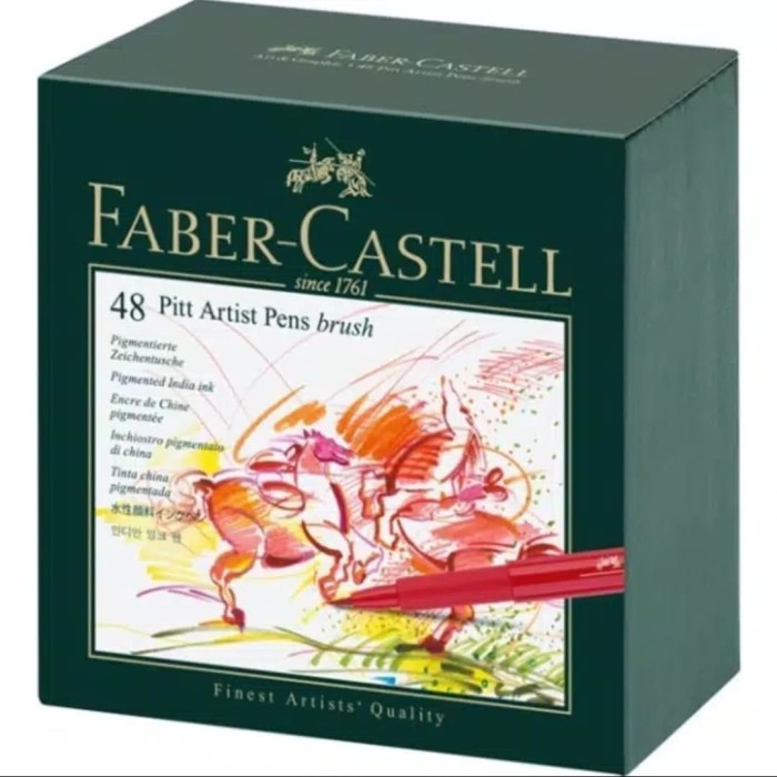 

Ba Faber Castell Pitt Artist Pen Brush 48 Box