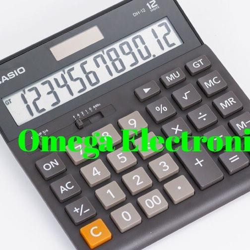 

Casio Dh 12 - Calculator Desktop Kalkulator Meja Kantor Office Dh-12