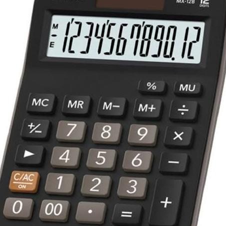 

Calculator Casio Mx12 B Kalkulator Desktop Meja / Kantor Mx12B