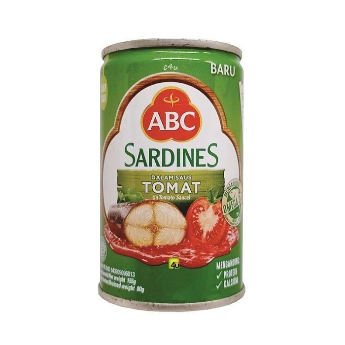 

PAYUFRESH | Abc Sardines Saus Tomat Kecil (155 G) 100% Fresh