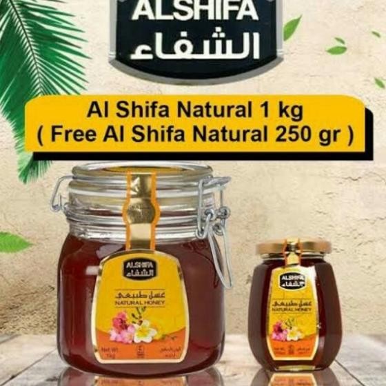 

Madu Alshifa 1000Gr Free 250Gr Al Shifa 1 Kg Kemasan Kawat