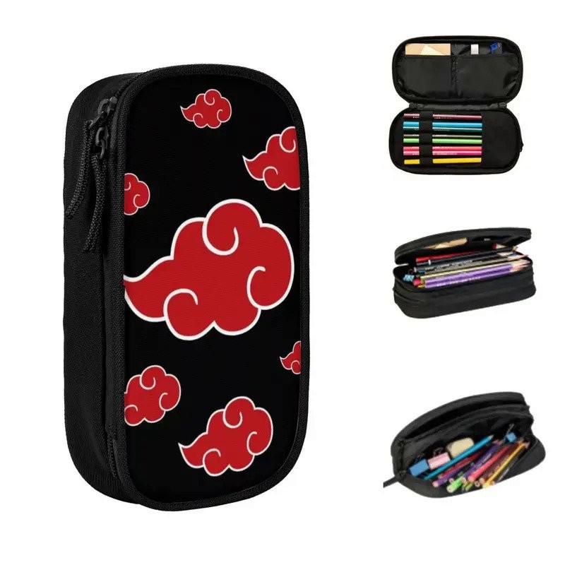

Japan Anime Blue Clouds Akatsuki Neji Pencil Cases Large Capacity Pen Bags Pen Box Pencil Pouch For Boy Girl Students Stationery 7UKC