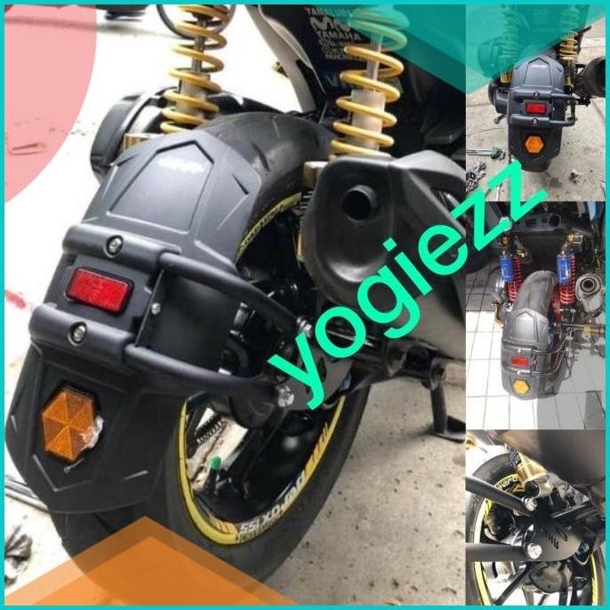 mudguard yamaha aerox mudflap aerox mudguard aerox hugger aerox mhr 1