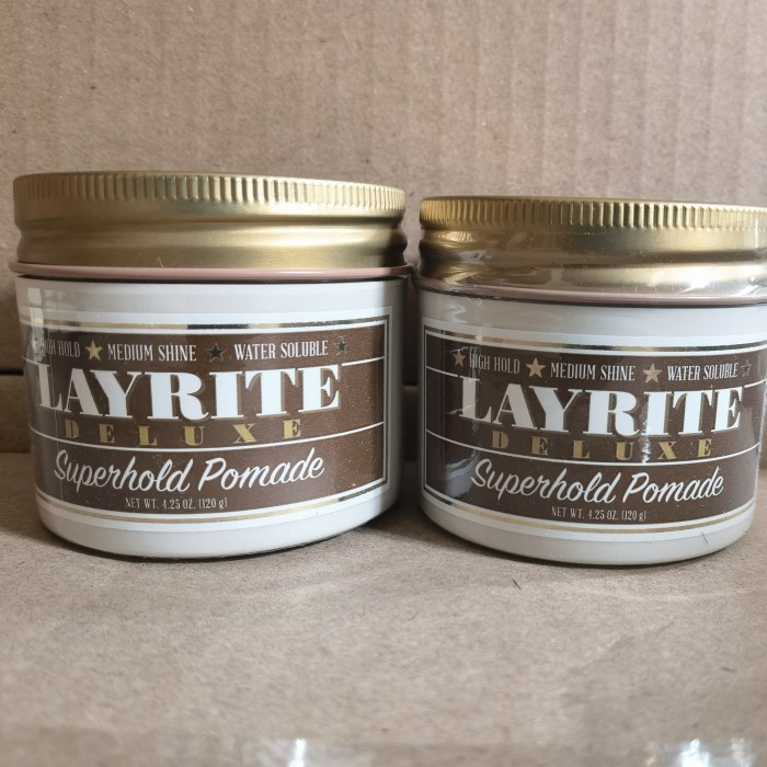 BERGARANSI Layrite - Super Hold Heavy Hair Pomade Superhold Waterbased