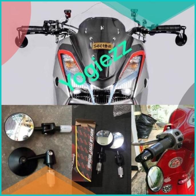 Spion jalu aerox nmax cbr r25 xmax r15 universal kaca spion jalu mhr